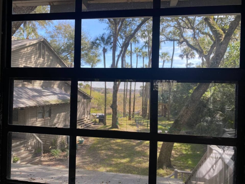 Over 16 windows with beautiful light and views out every direction!