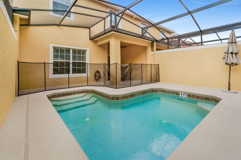 Private pool out back