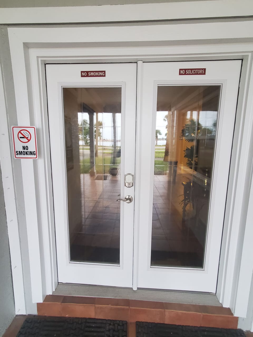 Front entry door