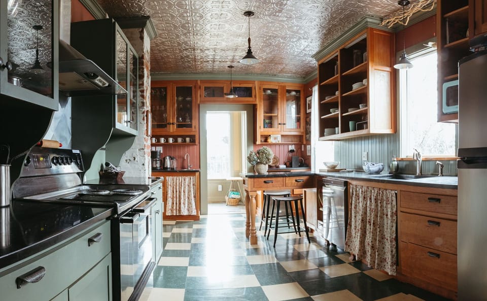 Well stocked kitchen