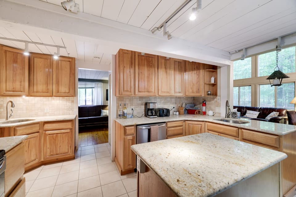 stocked kitchen