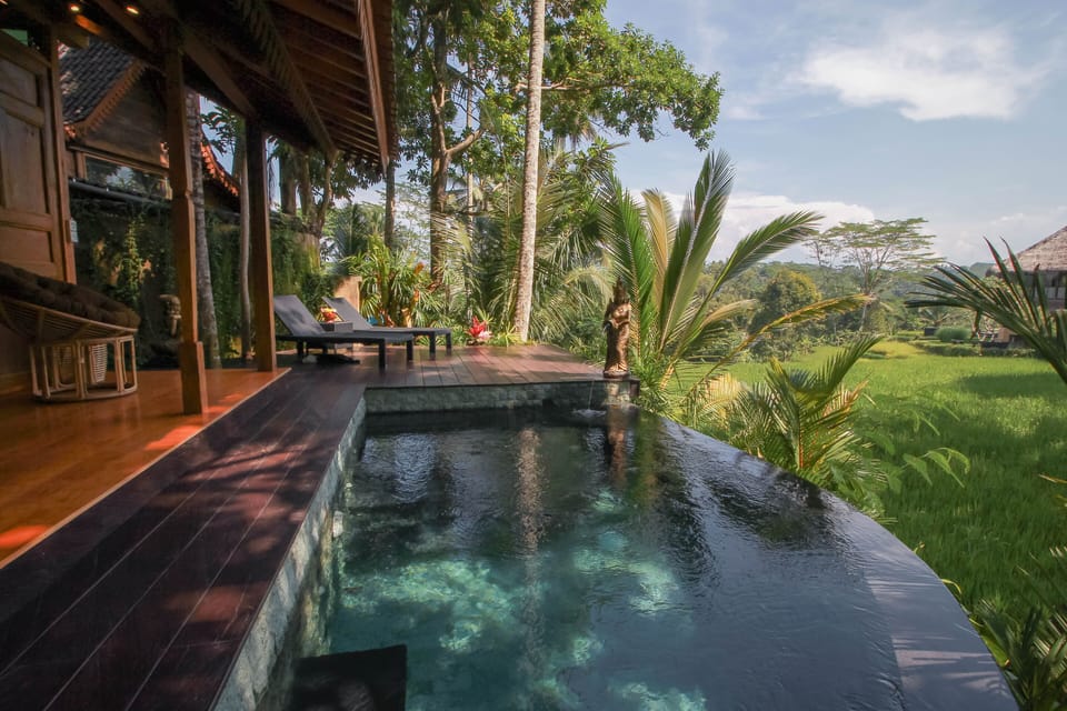 Private infinity pool
