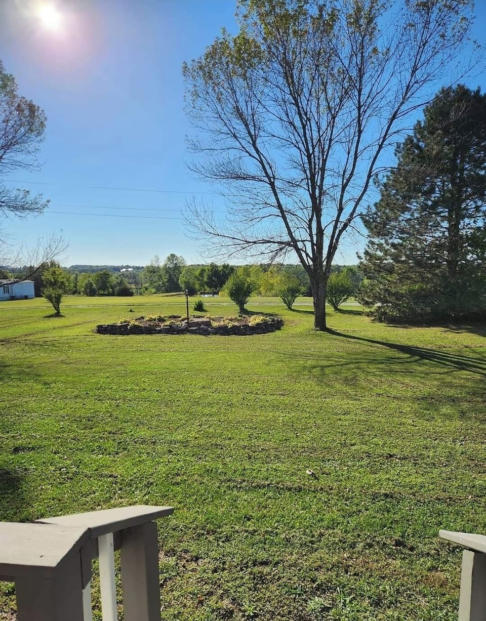 View from front porch