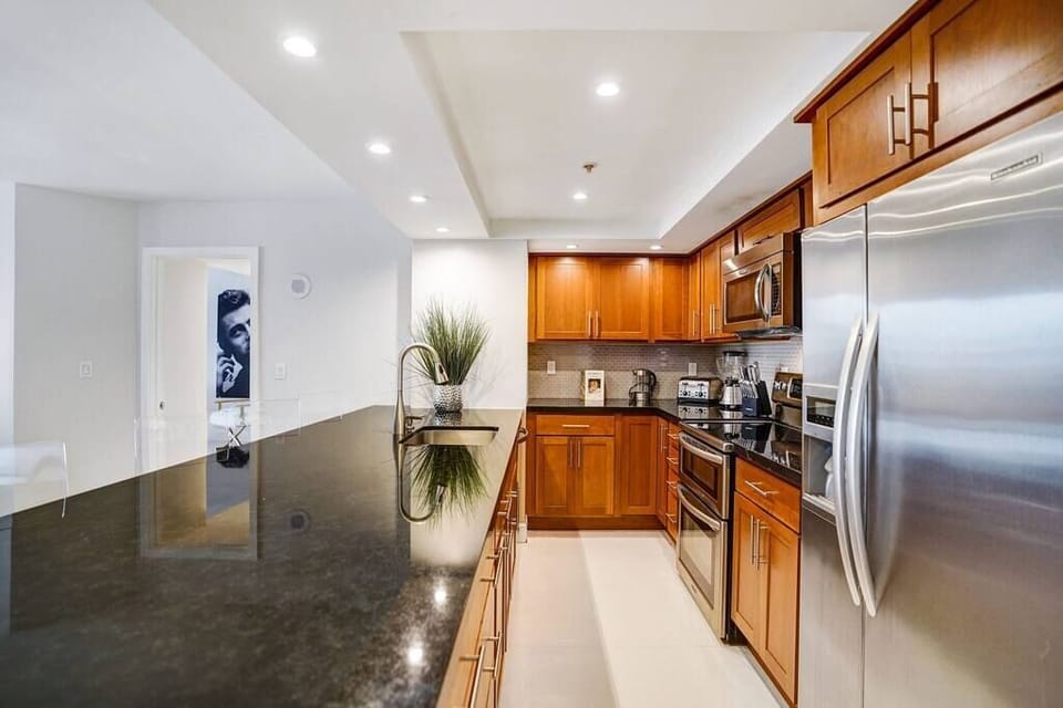 Fully equipped kitchen