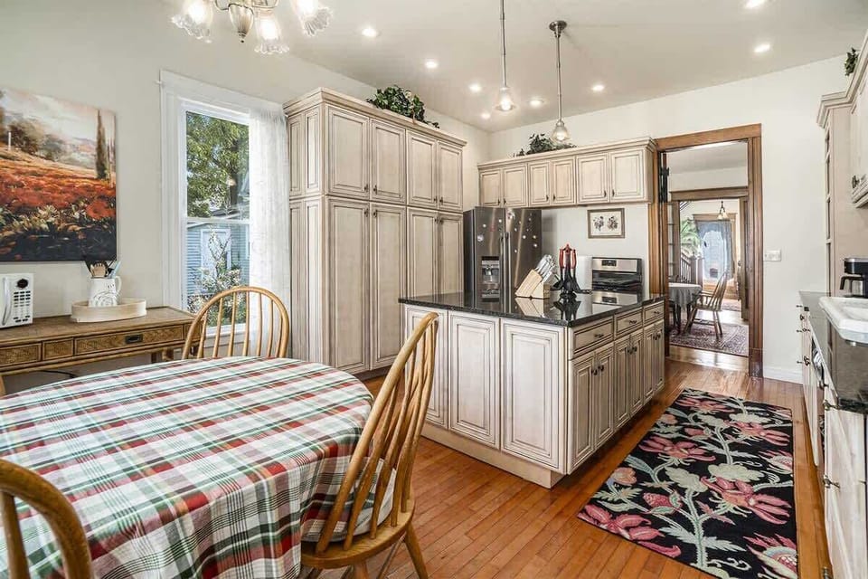 Our Chic Kitchen Cabinets are Packed with Everything You`ll Need to Make Your Secret Family Recipes