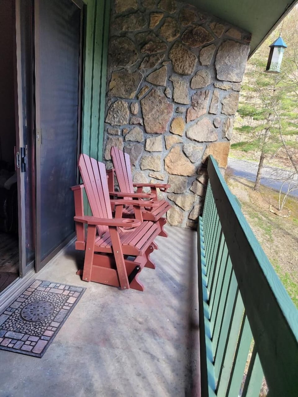 Your private balcony.