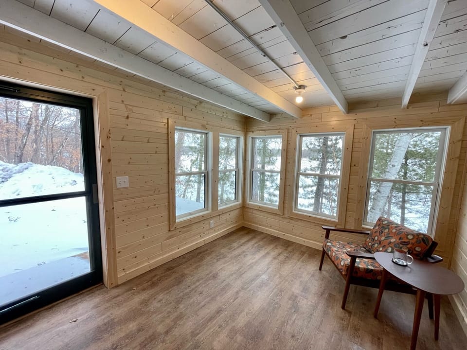 Lakeside porch