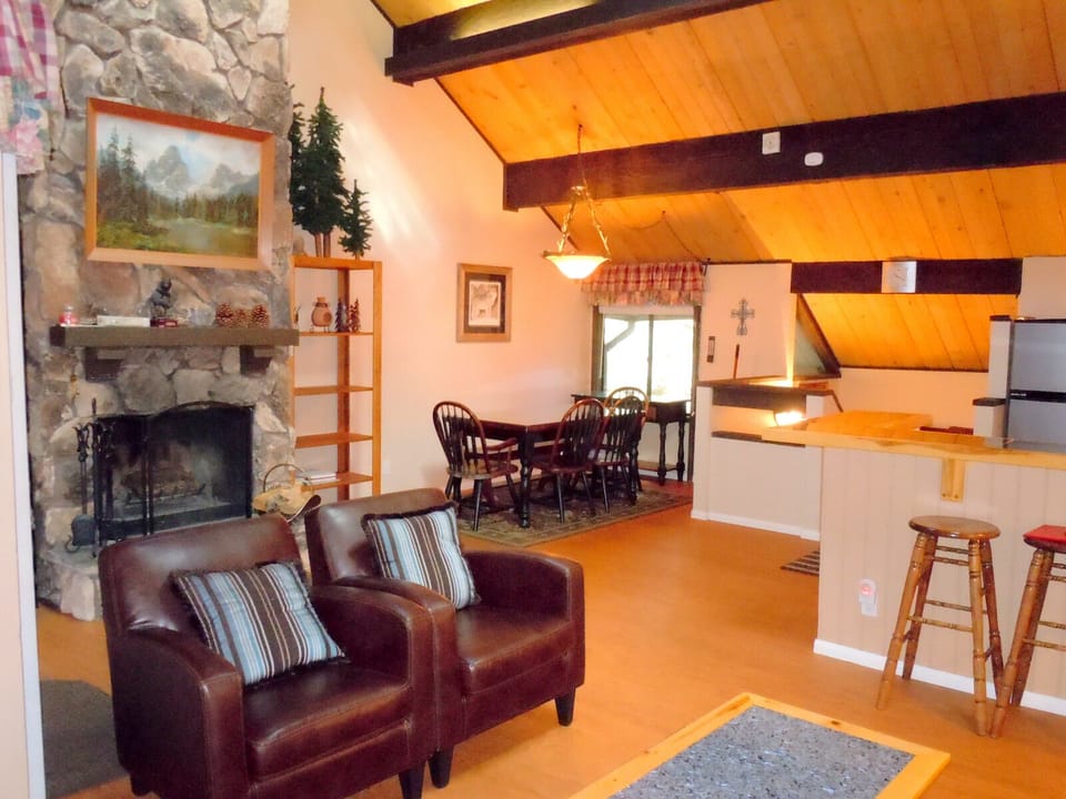 Living area open floor plan