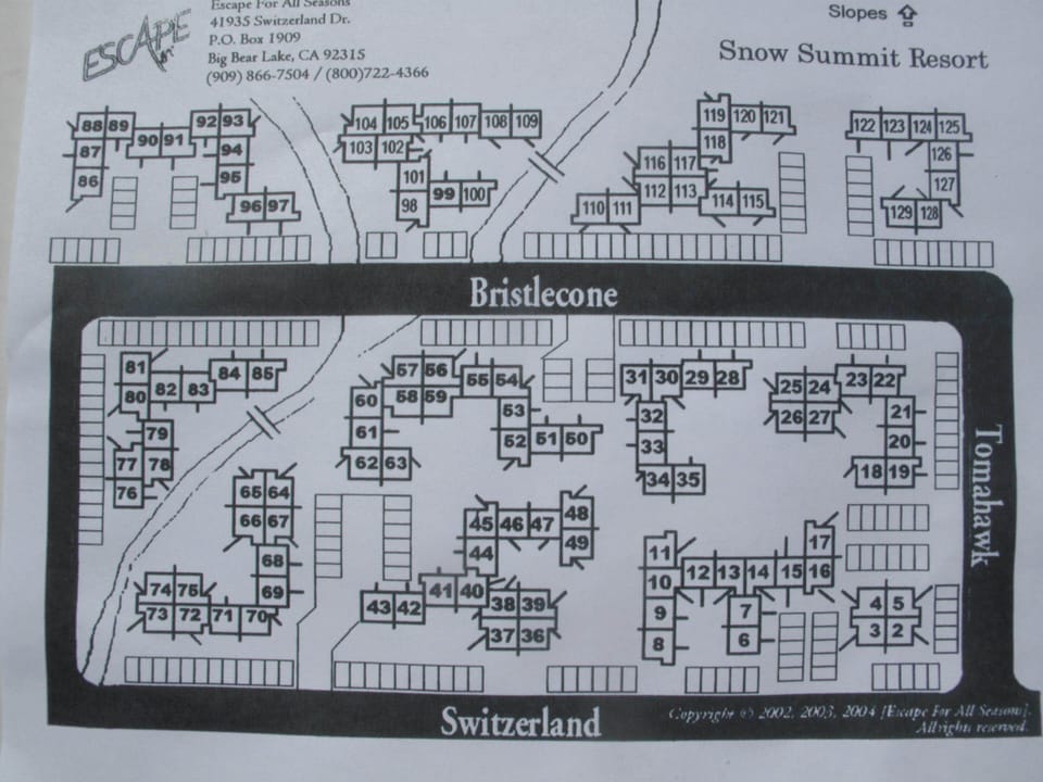 Escape Complex Map