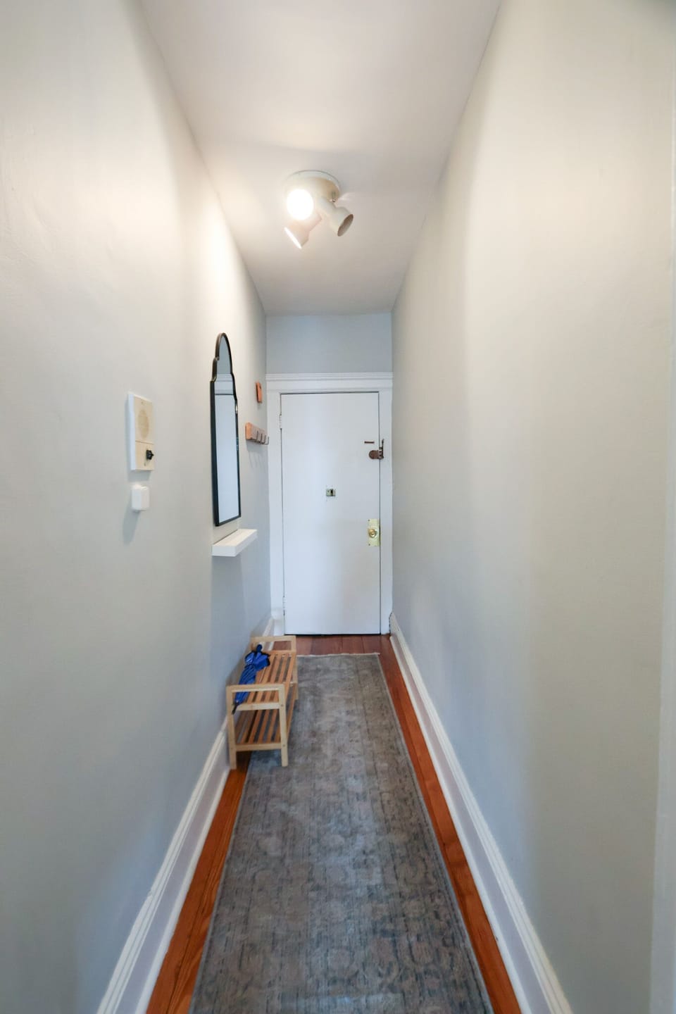 Entry hallway, plenty of space to kick your shoes off at the door