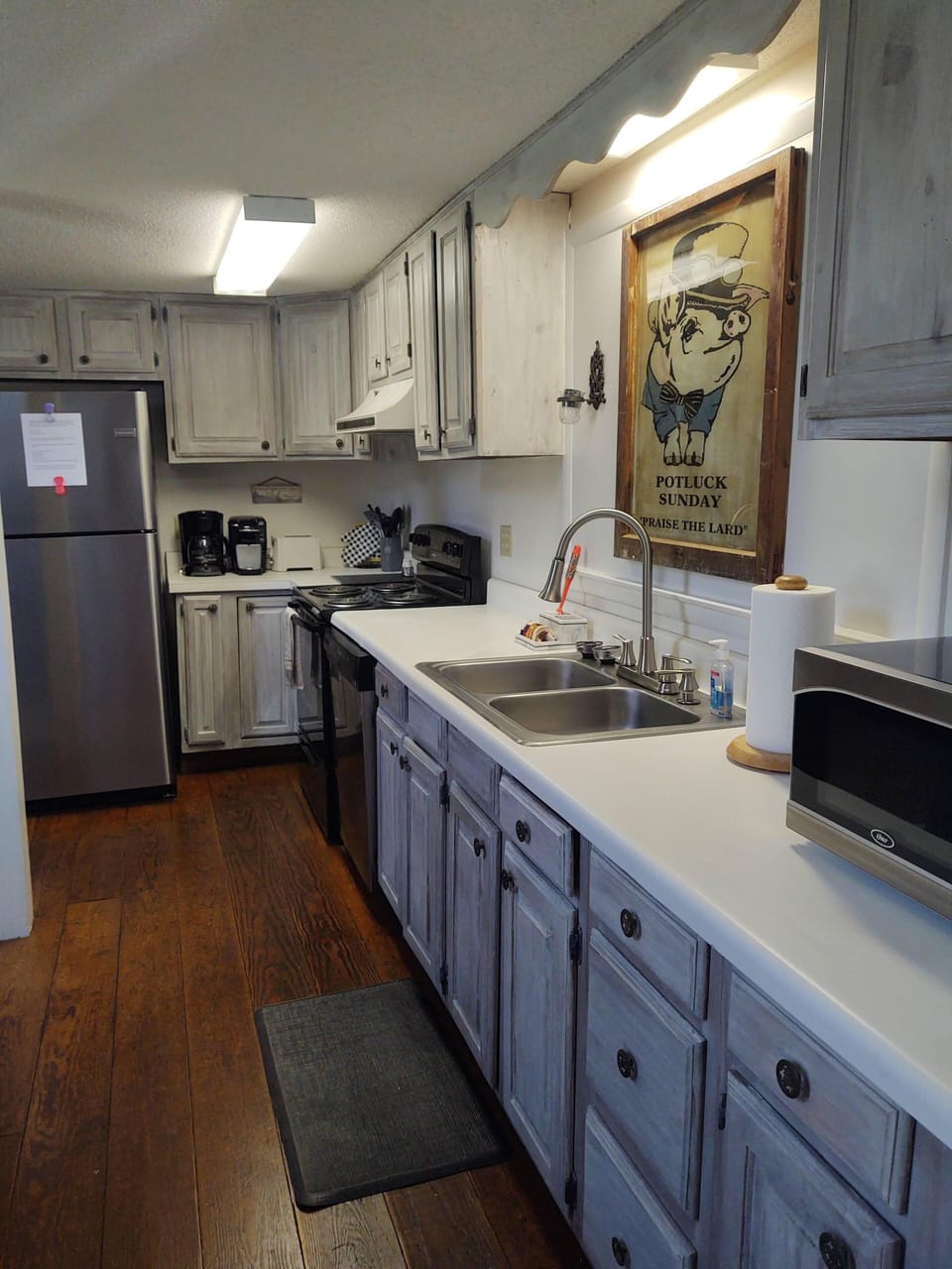 Lower level kitchen
