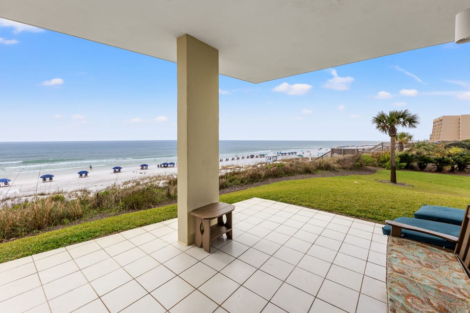 Patio - This is your very large patio with unobstructed gulf views!