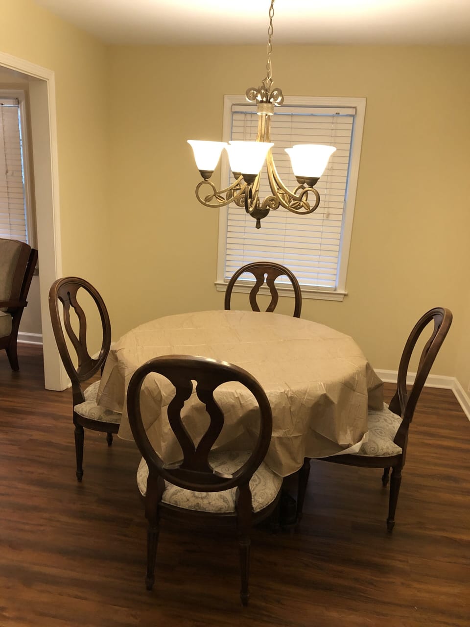 Separate Dining Room with Dining table 