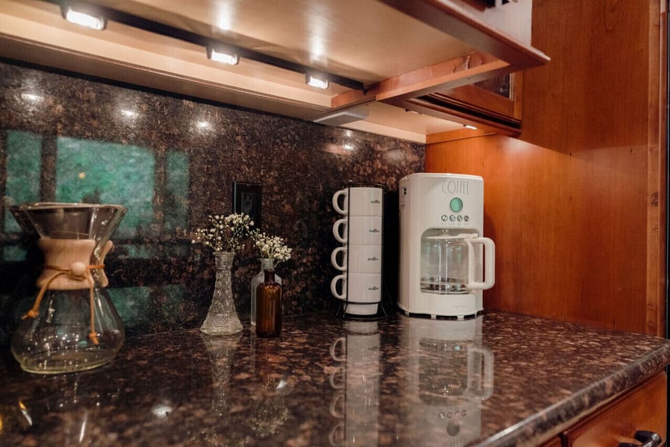 `Coffee Lovers, Rejoice! We`ve Crafted a Coffee Station with Your Ultimate Enjoyment in Mind. Discover a Trio of Brewing Methods to Satisfy Every Palate, Ensuring Your Morning Brew is an Unforgettable Experience.`