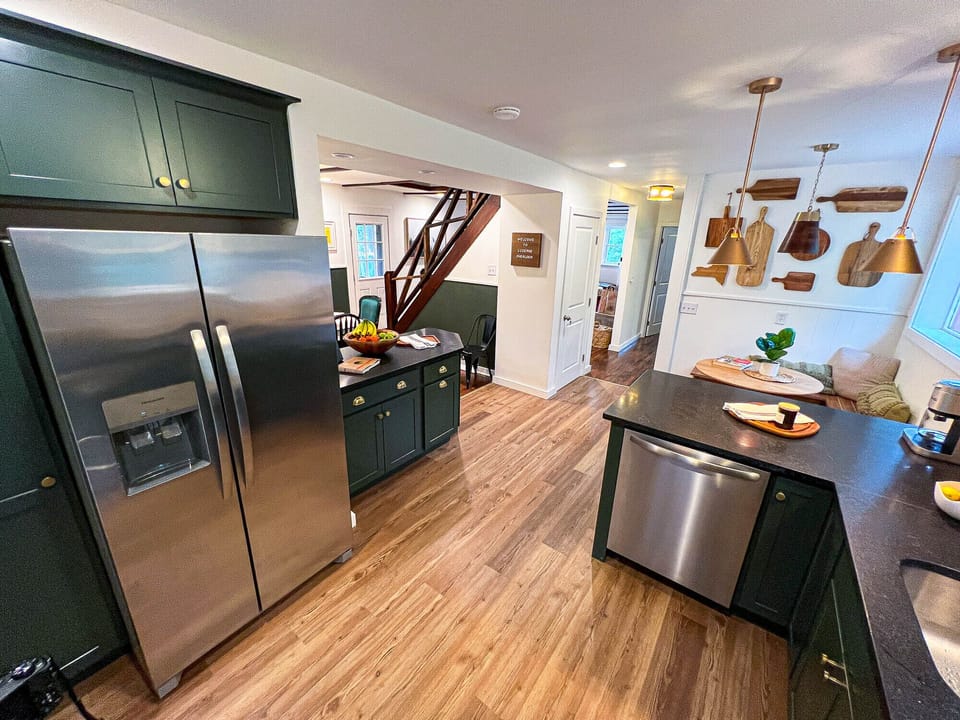 Full kitchen located on the main floor. 