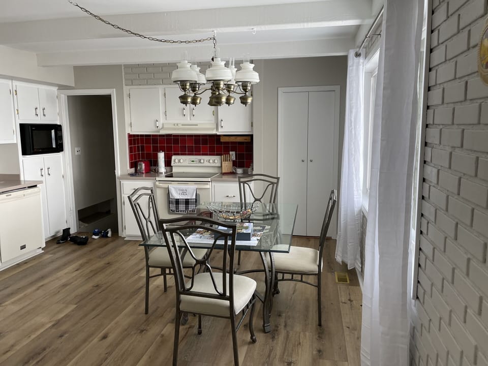 Kitchen and dining space