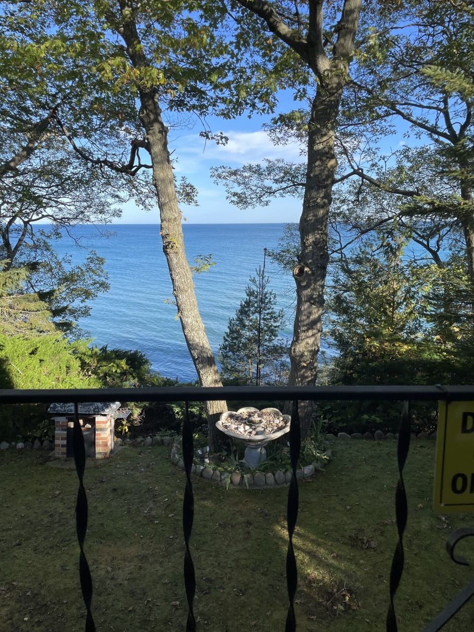 View from the deck