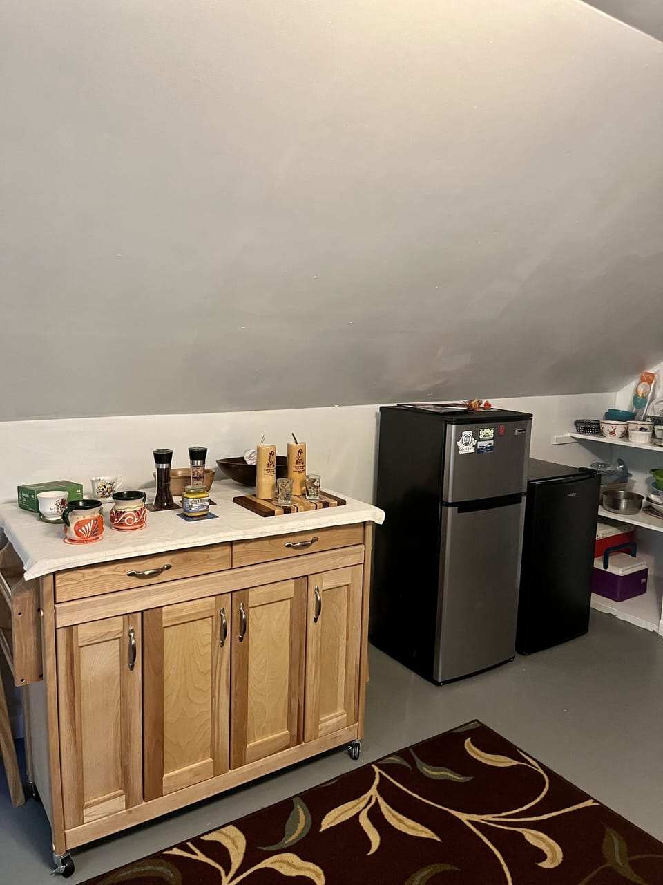 Two smaller refrigerators 