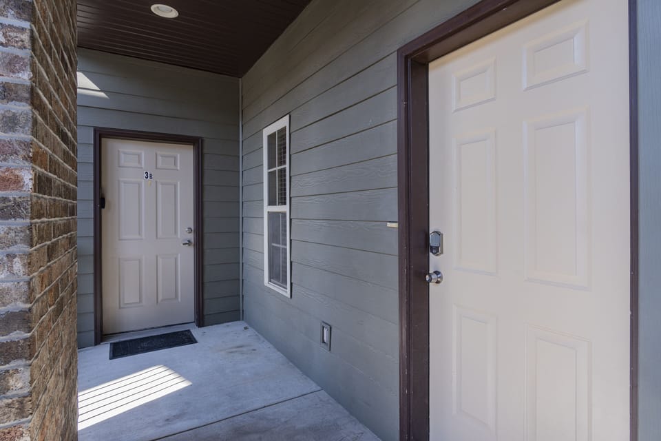 2 entry doors for Unit #3