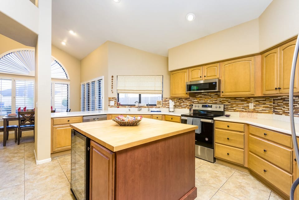 Gather, Cook, and Dine in the Fully Stocked Kitchen