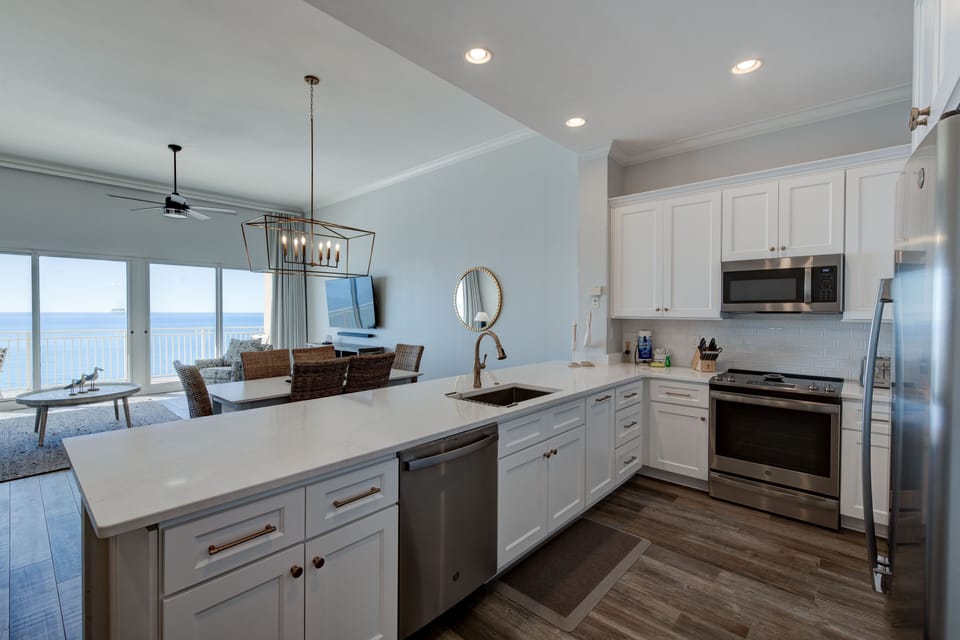 New stainless steel GE appliances