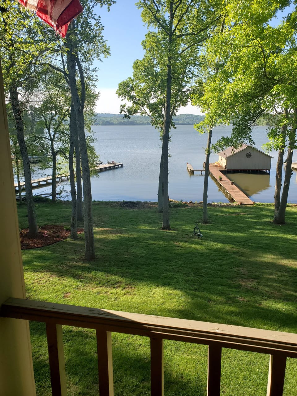 view from the porch
