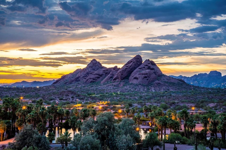 Explore hiking trails at Papago Park!