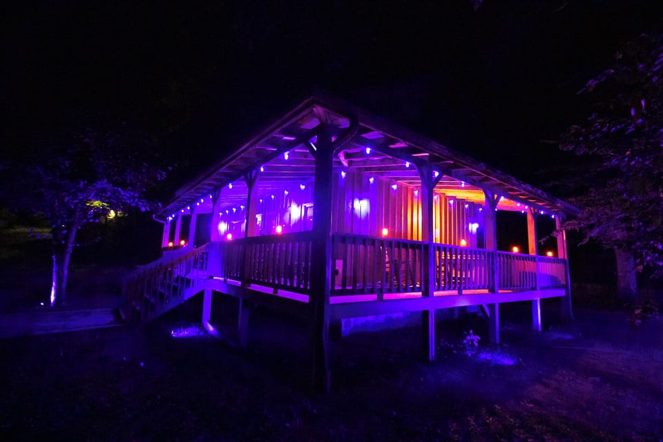 Amazing lighting outside!