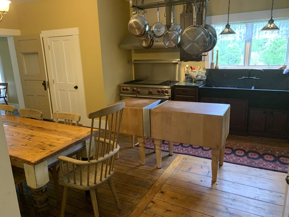 Butcher block to prepare meals