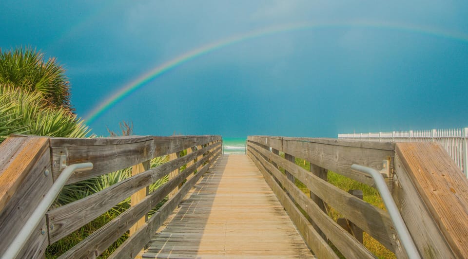 Walk-out to Beach