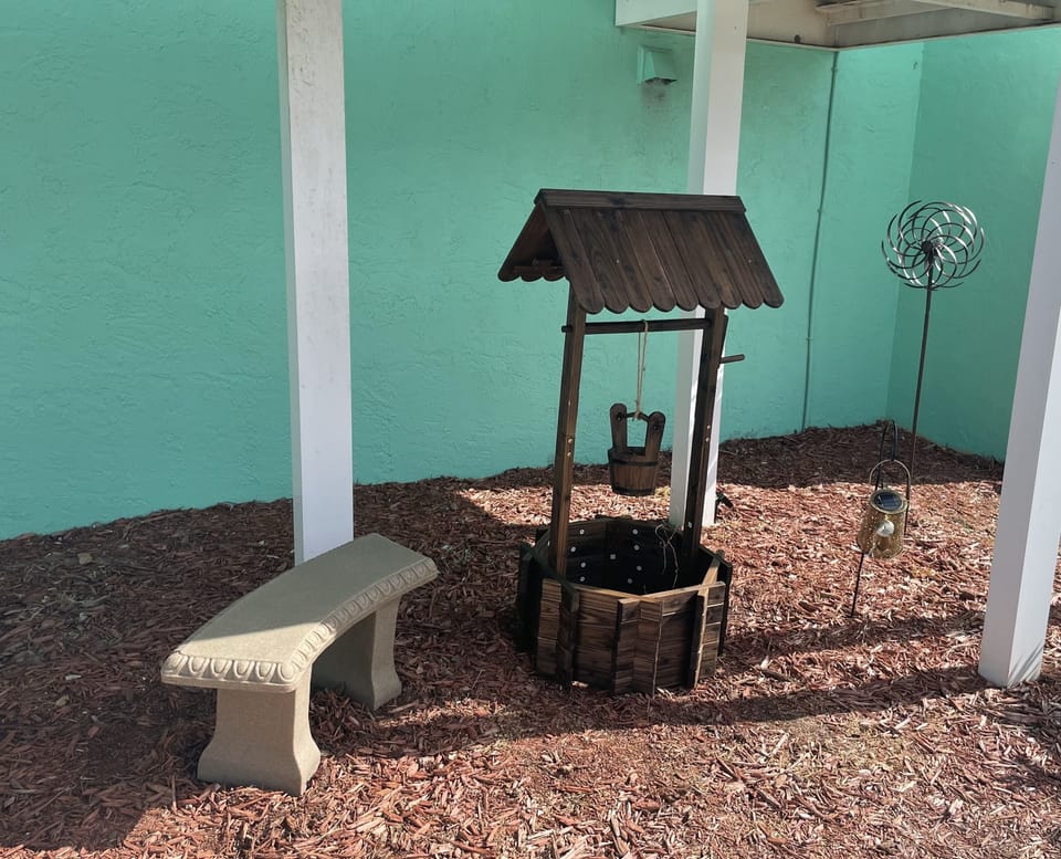 Garden area