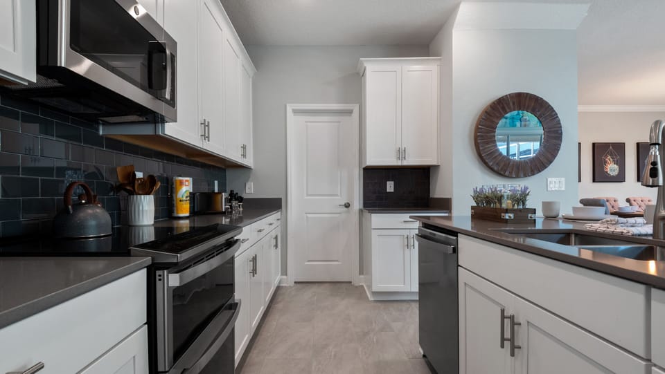 Gorgeous Kitchen Area with Barstool Seating