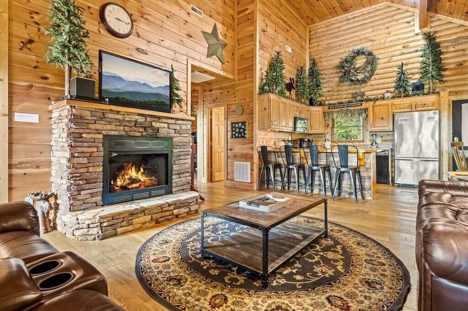 Wandering Bear's cozy living area