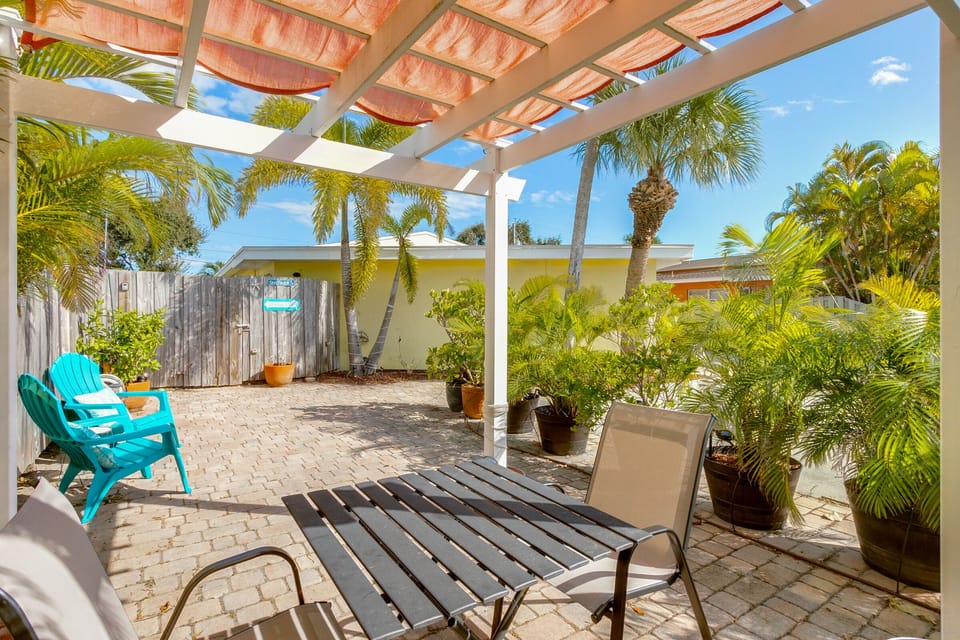 Relax in your private pergola