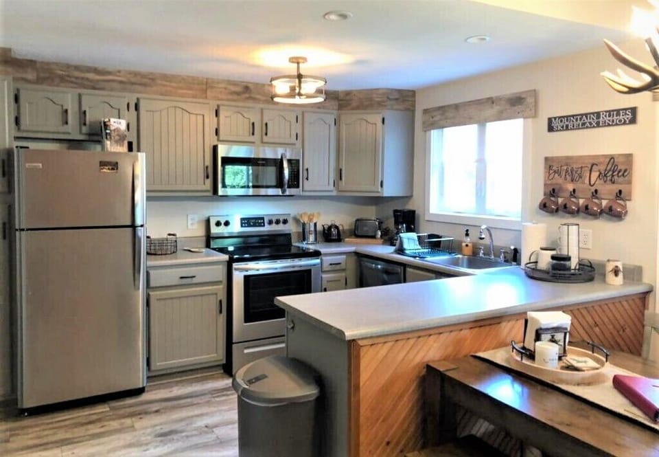 Fully equipped kitchen