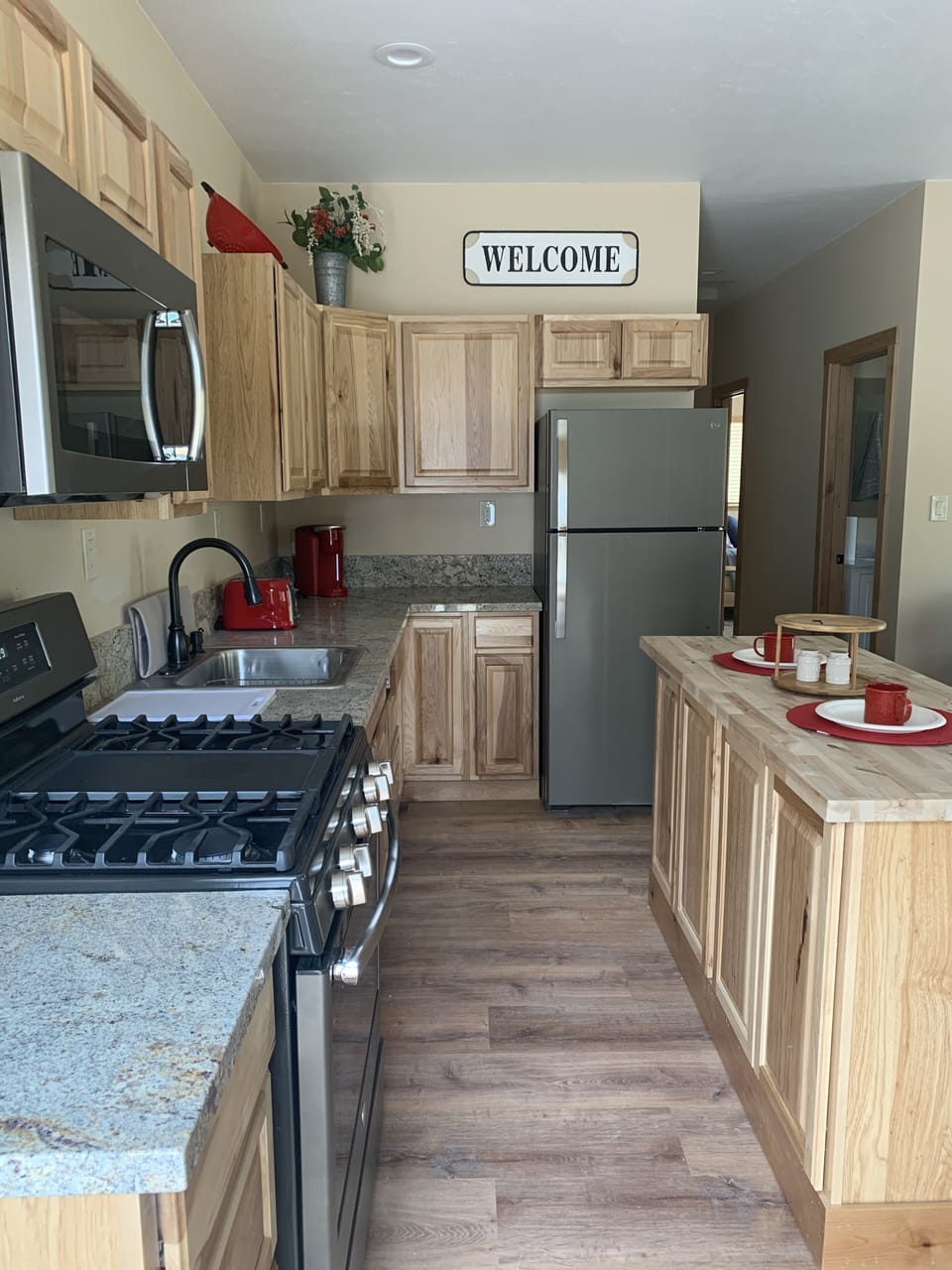 Fully equipped kitchen 