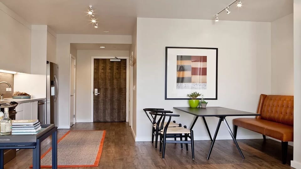 Dining area - also perfect for remote work