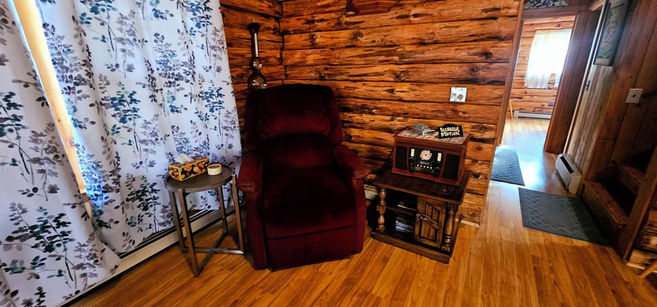 Our "Recharge Station" for both your portable devices and yourself 😊