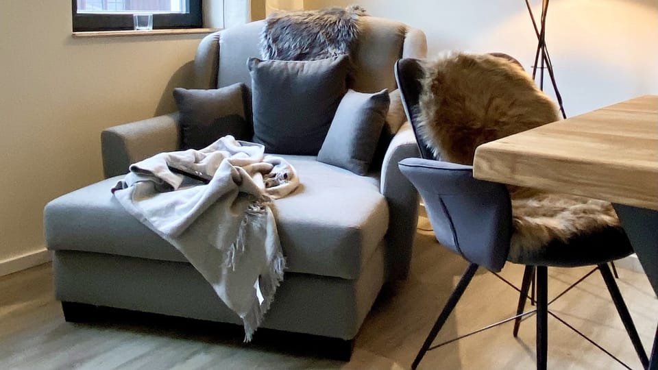 Cozy giant sofa for two