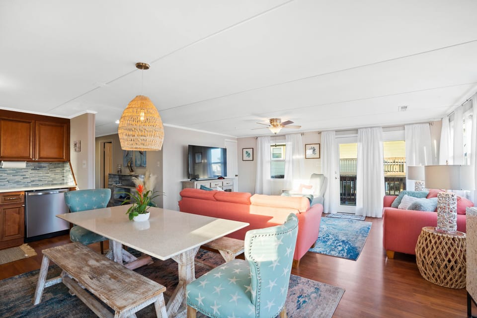 The cottage is thoughtfully decorated to make you feel right at home!