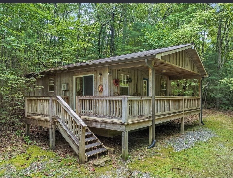 Cabin in Willoughby Woods near Brevard Cabin in Tennessee