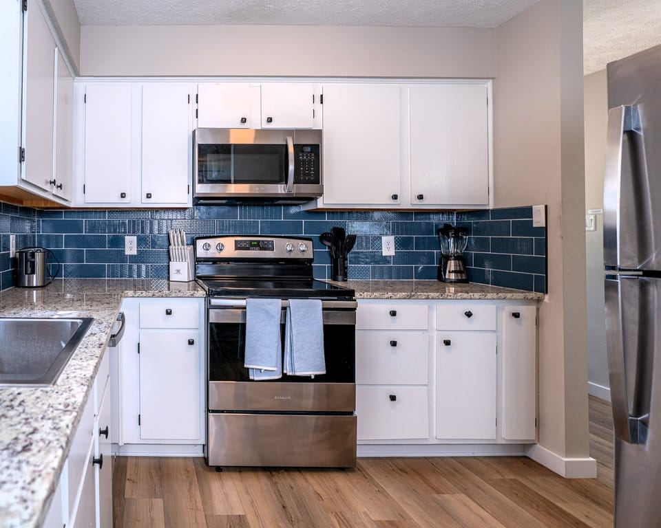 Newly renovated kitchen