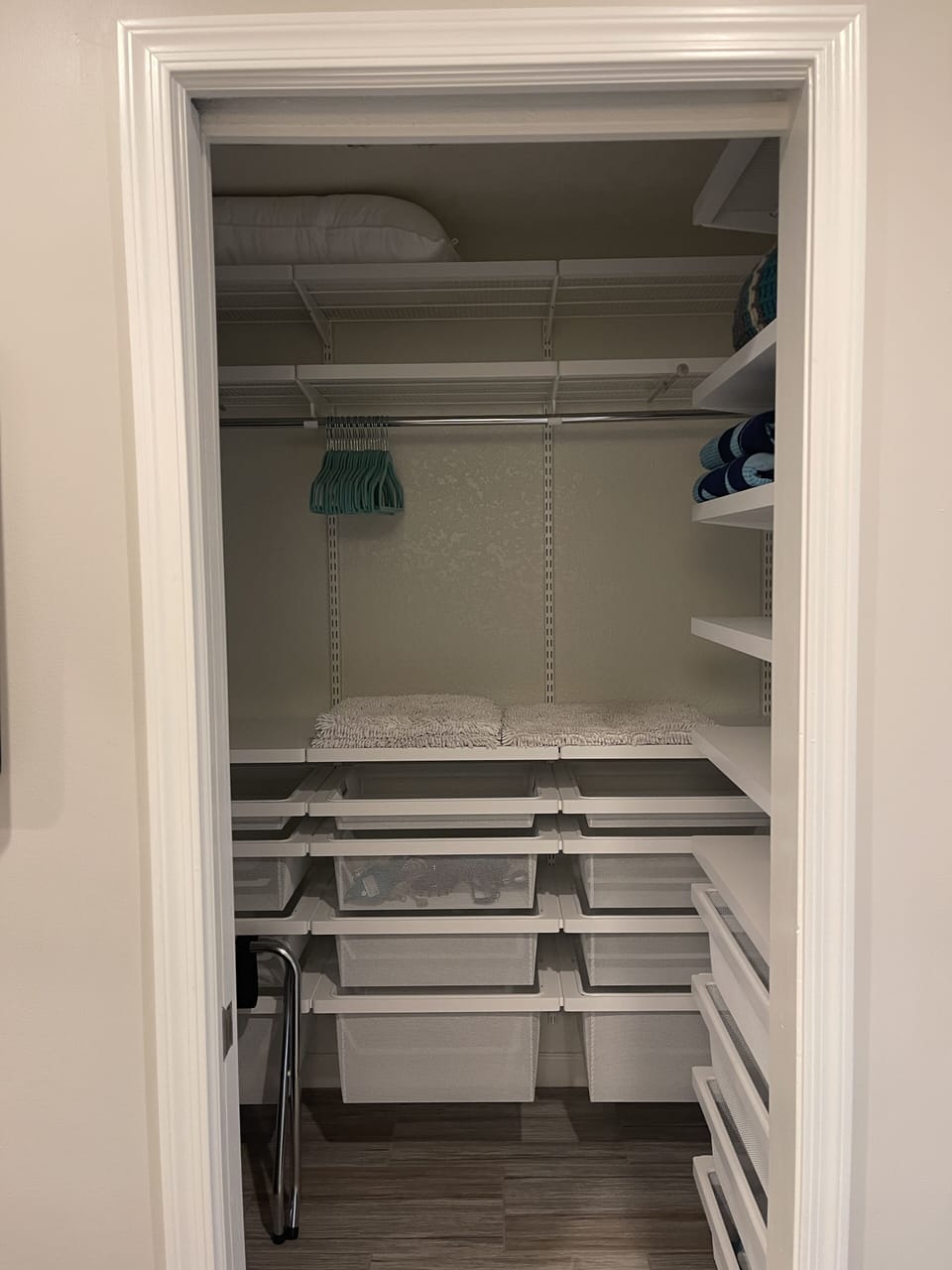Primary walk-in closet