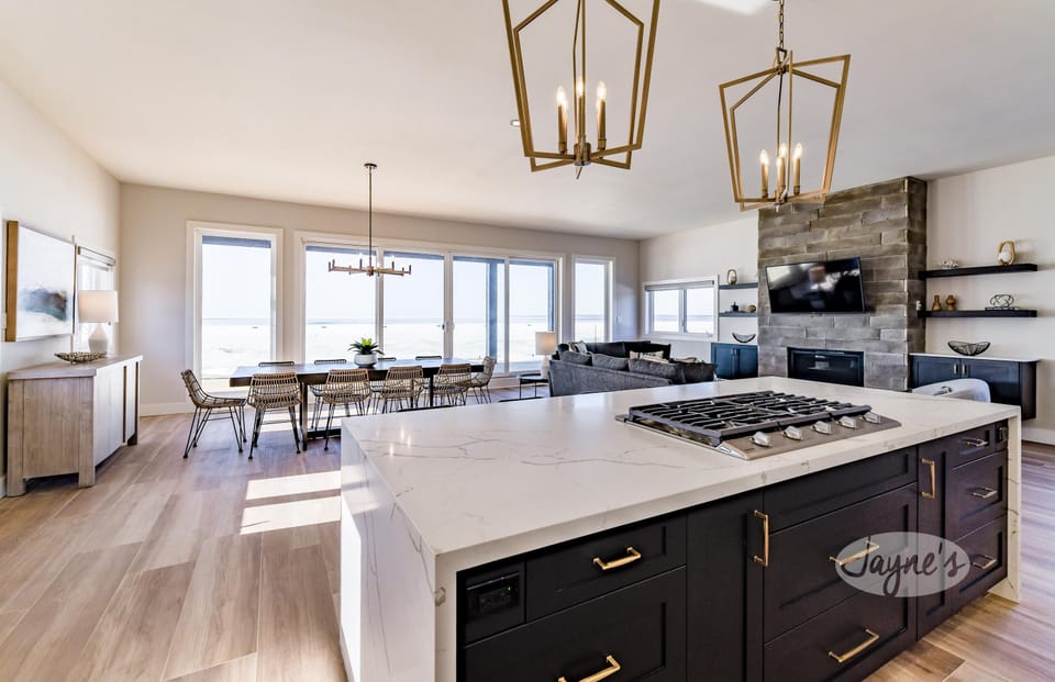 Kitchen &amp; Living Area - Main Level