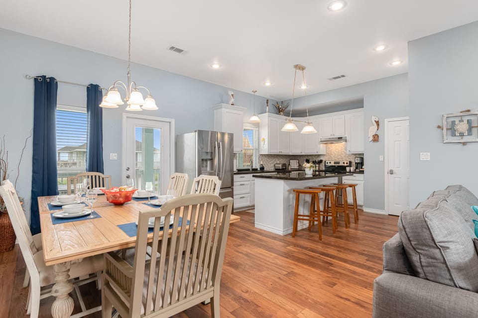Cook up your favorite meals in the spacious kitchen
