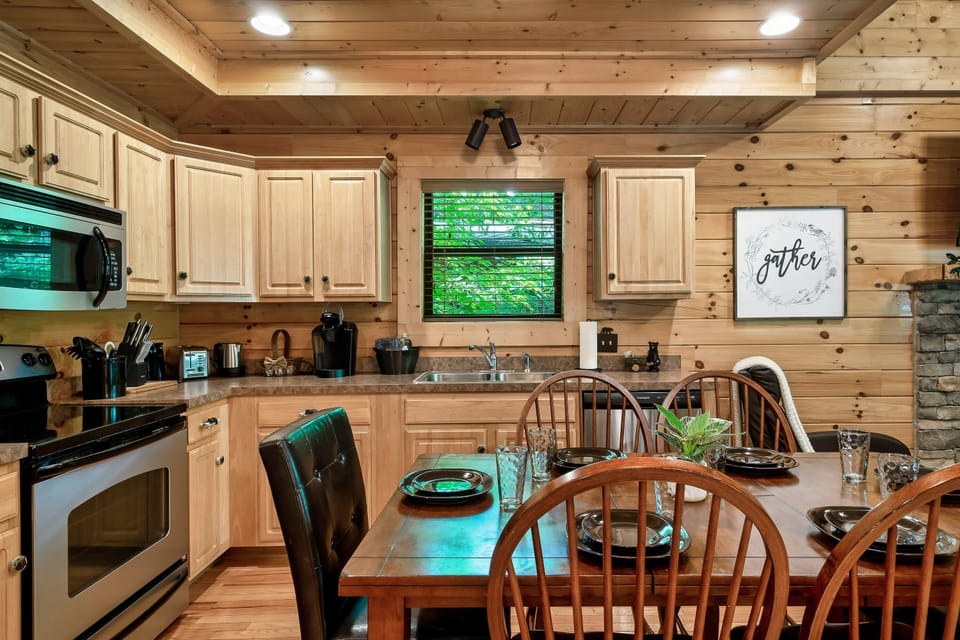 Enjoy a cup of coffee! You'll find both a Keurig and a drip coffee maker.