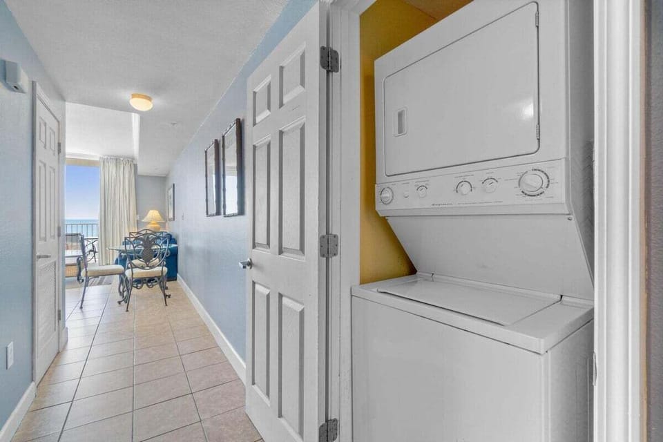 Washer and dryer in unit