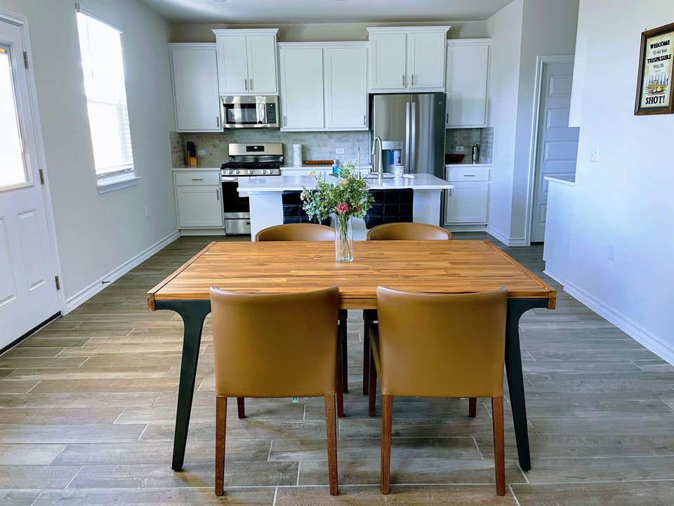 Fully equipped kitchen