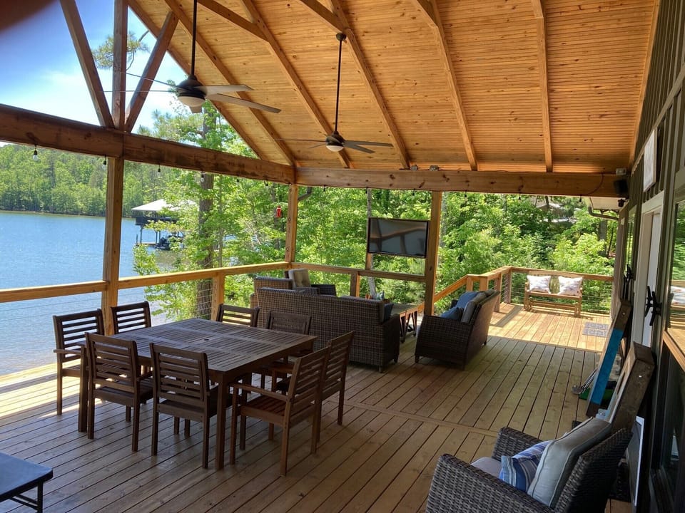 Large Covered Deck