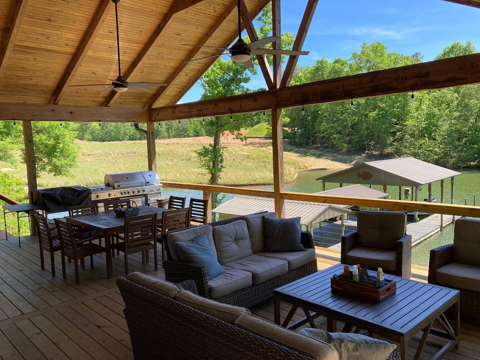 Large Covered Deck